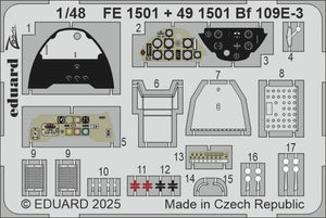 Eduard 491501 Bf 109E-3 Hobby Boss 1/48 – image 2