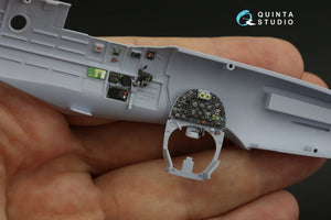 Quinta Studio QD48144 Spitfire PR.XIX 3D-Printed &amp;amp; coloured Interior on decal paper (Airfix) 1/48 – immagine 8