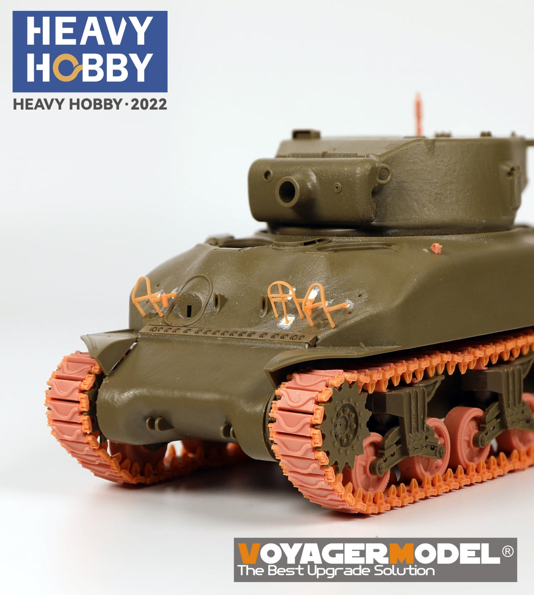 Heavy Hobby PT35058 WWII US Army Sherman VVSS Suspension Tracks T-54E2 1/35 – imagen 3