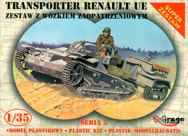 Mirage Hobby 35514 Renault EU + univers. véhicule de transport - super set (1/35)