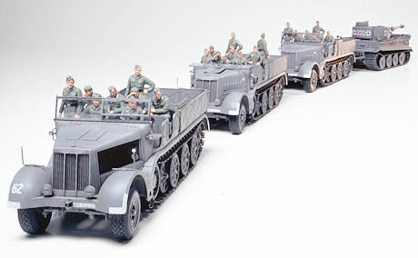 Tamiya 35239 German 18-Ton Heavy Half-Track FAMO 1/35 – zdjęcie 3