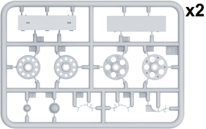 MiniArt 37033 T-34/85 SEA STAR WHEELS SET 1/35 – imagen 3