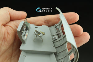 Quinta Studio QD32236 Boeing B-17E/F Navigator, bombardier, waist and tail gunners compartments. 3D-Printed coloured Interior (HK models) 1/32 – Bild 9