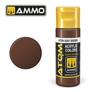 Ampoil Mig Jimenez 20057 ATOM COLOR Marron 20ml
