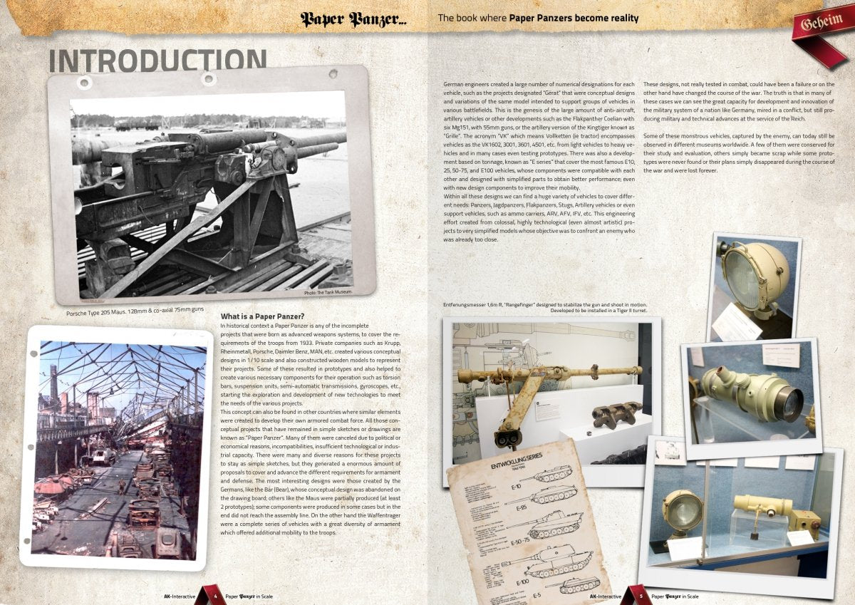 AK Interactive AK246 PAPER PANZER: PROTOTYPES &amp;amp; WHAT IF TANKS (ENGLISH) – zdjęcie 6