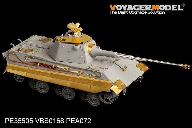 Maquette Voyager PE35505 Char allemand E-50 de la Seconde Guerre mondiale pour TRUMPETER 01536 1/35 – image 8