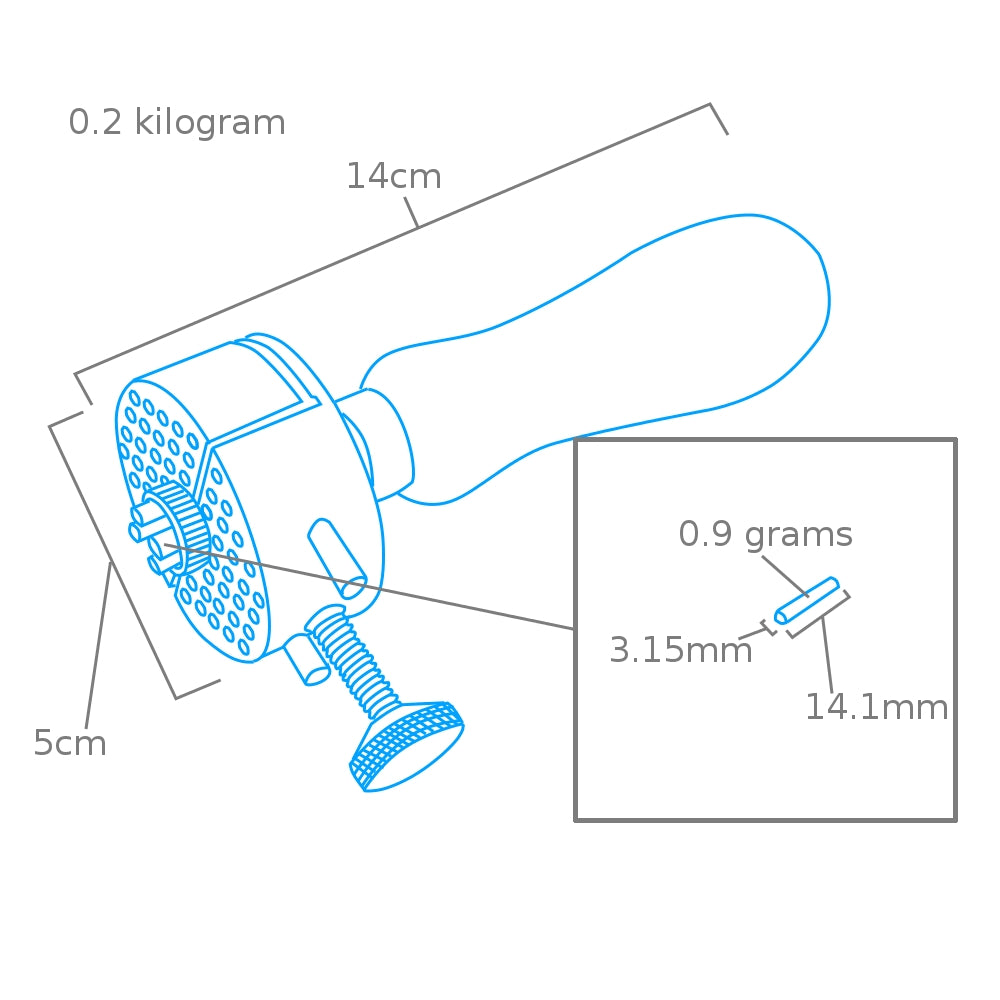Support de travail universel Modelcraft PCL8010 (140 mm) – image 2