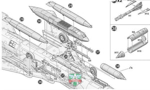 Modelsvit 72048 Su-17M3R Reconnaissance fighter-bomber 1/72 – immagine 4
