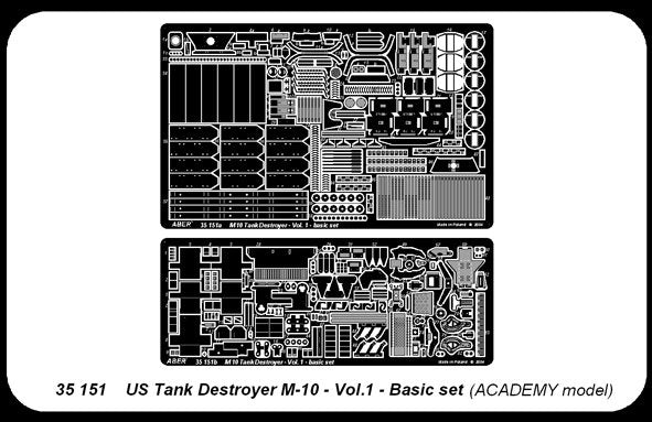 Aber 35151 American Tank Destroyer Part 1 Basic Set (ACA) (1/35) – image 5