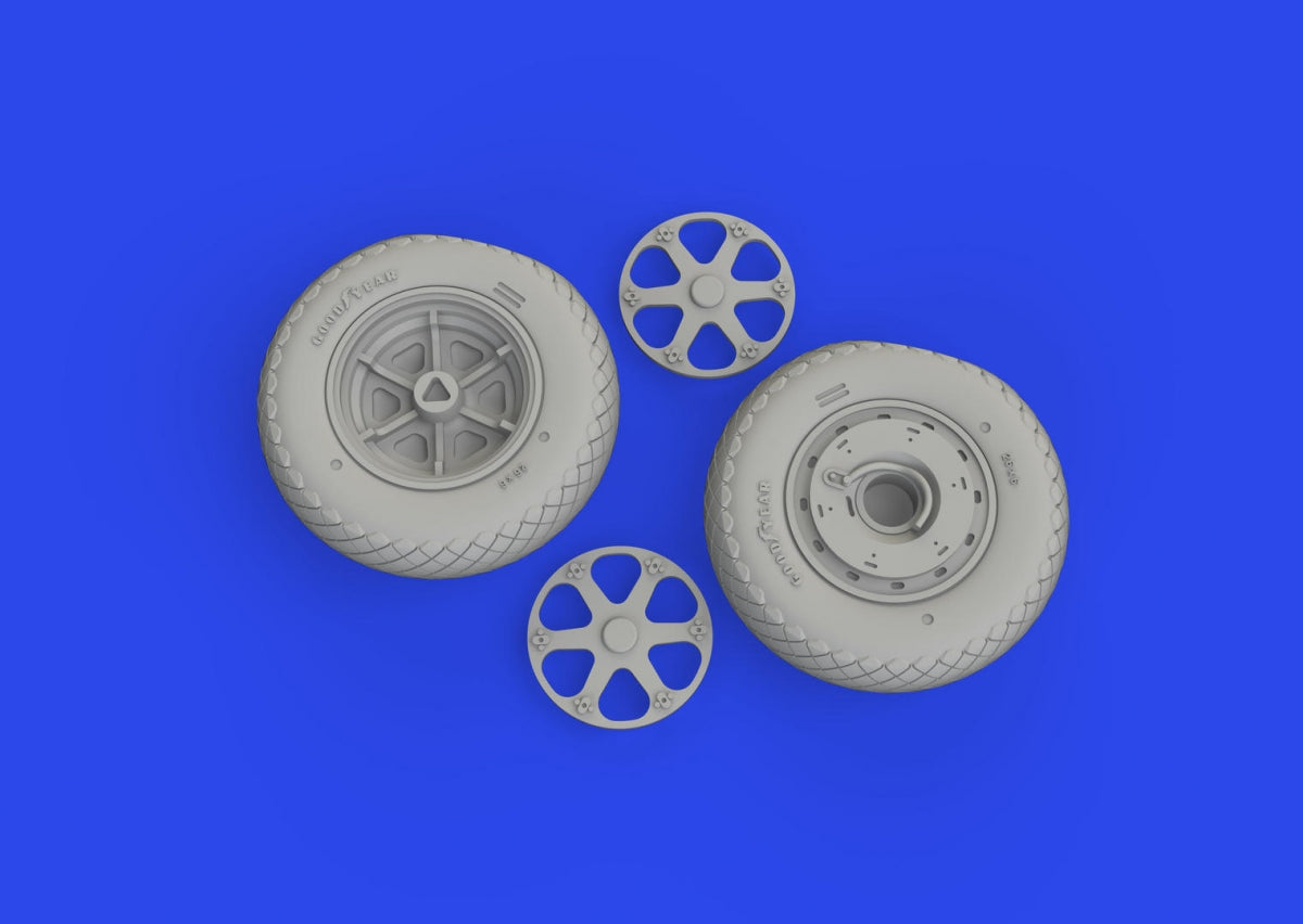 Eduard 6481016 FM-1 wheels TAMIYA 1/48 – Bild 2