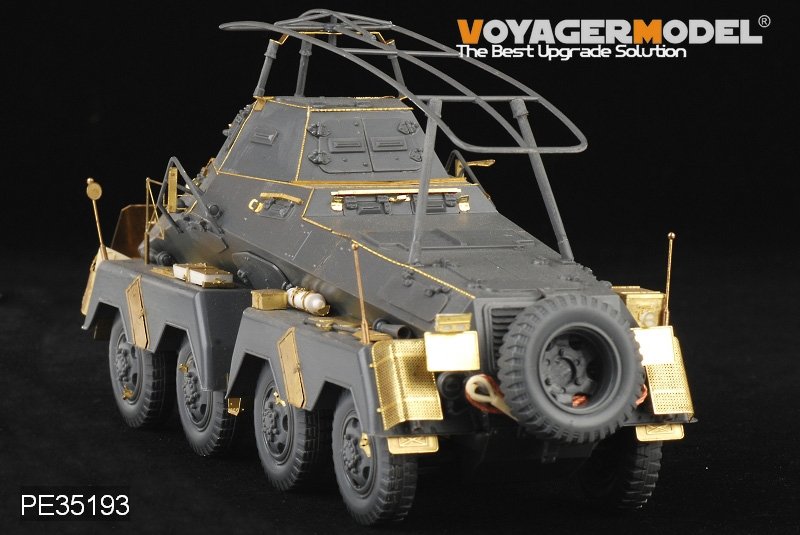 Voyager Model PE35193 WWII German Sd.Kfz.232 8 ROD early version for TAMIYA Kit 1/35 – Bild 6