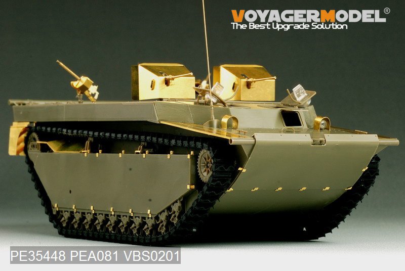 Maquette Voyager PE35448 WWII US LVT-4 Water Buffalo Landing Vehicle Chenillé de base pour AFV CLUB 35205 1/35  – image 12