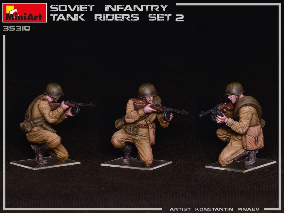 MiniArt 35310 SOVIET INFANTRY TANK RIDERS SET 2 1/35 – image 4