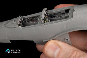 Quinta Studio QD+48341 F-4G early 3D-Printed &amp;amp; coloured Interior on decal paper (Meng) (with 3D-printed resin parts) 1/48 – immagine 14