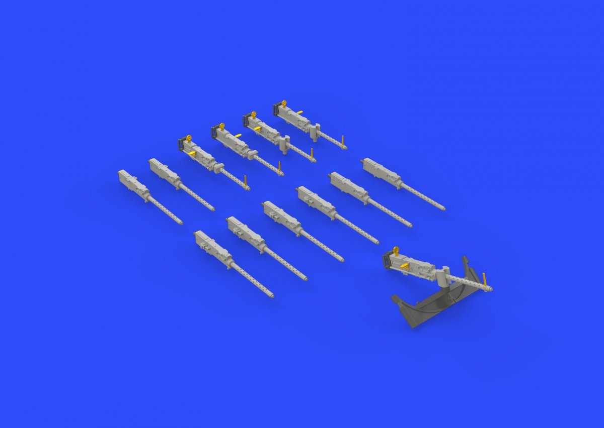 Eduard 672132 B-17G guns AIRFIX 1/72