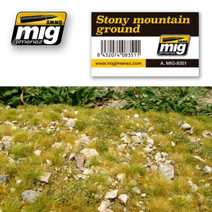 Munitions de Mig Jimenez 8351 STONY MOUNTAIN GROUND (230x130mm)