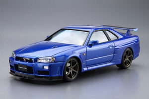 Aoshima 05159 NISSAN BNR34 SKYLINE GT-R V-specII 02 1/24 – Bild 2