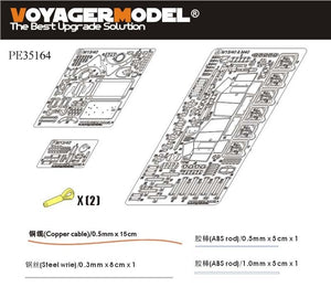 Voyager Model PE35164 WWII Italian Medium tank M13/40 for TAMIYA 35296 1/35 – zdjęcie 2