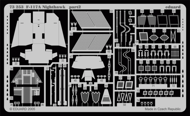 Eduard 73253 F-117 1/72 HASEGAWA – Bild 2