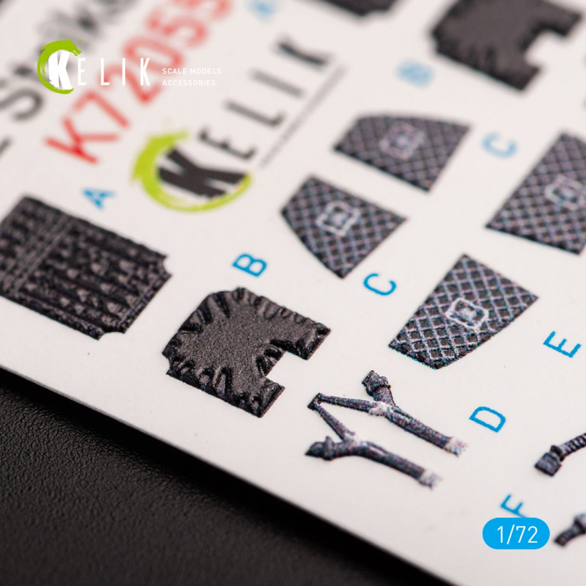 KELIK K72055 F-15E STRIKE EAGLE - INTERIOR 3D DECALS FOR REVELL KIT 1/72 – Bild 9