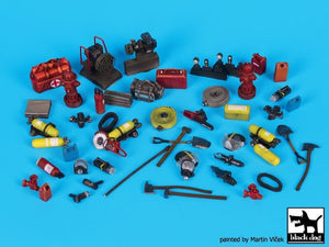Black Dog T35144 Firefighters equipment accessories set 1/35 – immagine 5