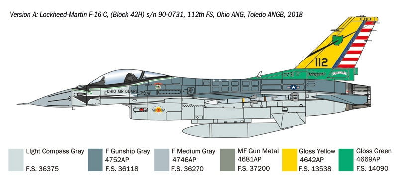 Italeri 35105 F-16C Fighting Falcon - WAR THUNDER 1/48 – image 19