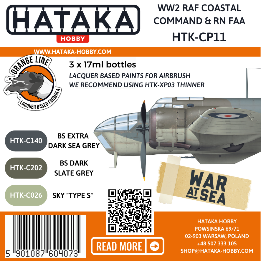 Hataka Hobby HTK-CP11 WW2 RAF Coastal Command &amp;amp; RN FAA – immagine 2