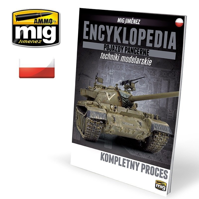 Ammo of Mig Jimenez 6199 Encyklopedia Technik Modelarskich - Pojazdy Pancerne (język polski) - Komplet 6 tomów plus twarda obwoluta – zdjęcie 7