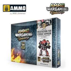 MUNITIONS de Mig Jimenez 7922 AMMO WARGAMING UNIVERSE 03 - Weathering Combat Armor