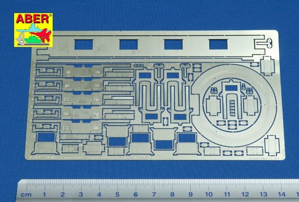 Aber 16009 Commander`s coupola interior for Tiger I, Ausf.E - Early version 1/16 – Bild 2