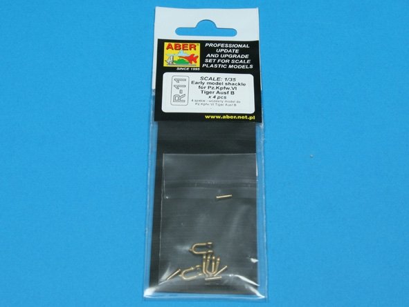 Aber R-11 Early model Shackle for Pz.Kpfw.VI Tiger Ausf.B x4pcs 1/35 – Bild 3