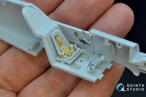 Quinta Studio QD48177 Bf 109E 3D-Printed &amp;amp; coloured Interior on decal paper (for Airfix kit) 1/48 – Bild 6