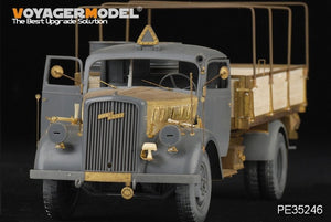Voyager Model PE35246 WWII German Opel Blitz 3t. 4x2 Cargo Truck /Shallow Cargo Bay (For TAMIYA 35291) 1/35 – imagen 3