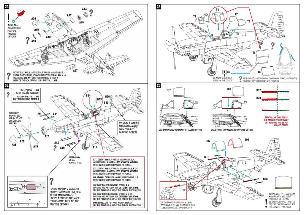 Arma Hobby 70038 P-51 B/C Mustang™ Expert Set 1/72 – Bild 10
