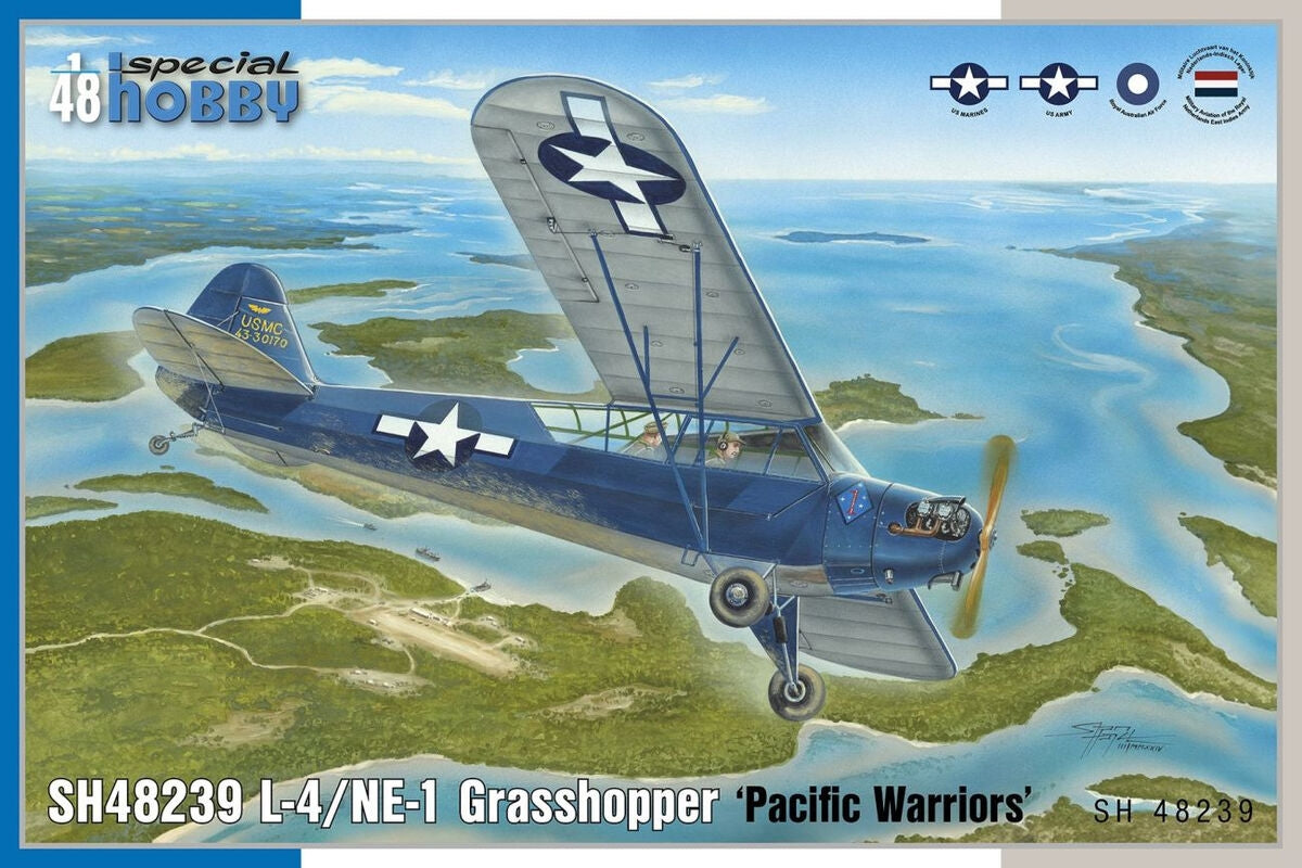 Special Hobby 48239 L-4/NE-1 Grasshopper Pacific Warriors 1/48 – zdjęcie 2