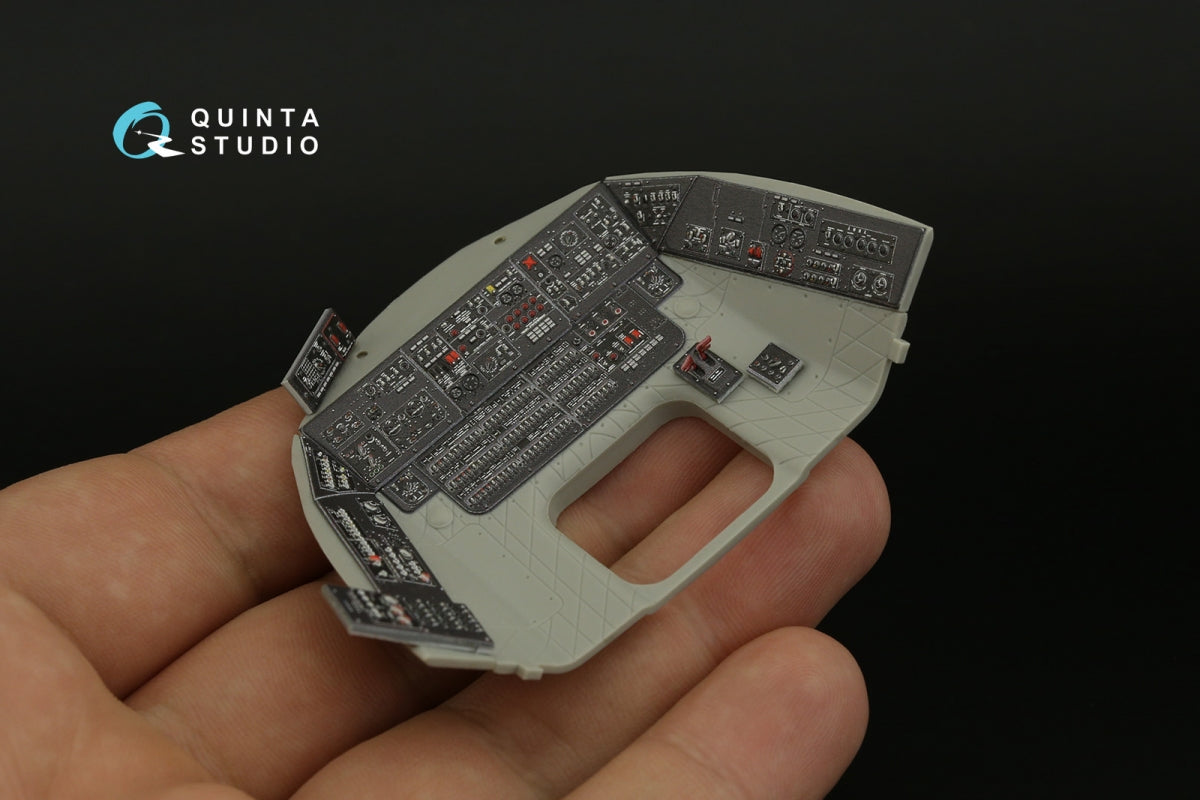 Quinta Studio QDS-35110 Mi-17 3D-Printed coloured Interior on decal paper (Trumpeter) (Small version) 1/35 – immagine 8