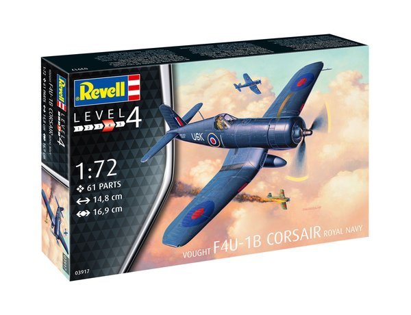Revell 63917 F4U-1B Corsair Royal Navy Model set 1/72
