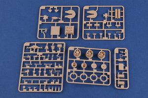 Hobby Boss 85513 Ukraine KrAZ-6446 Tractor with MAZ/ChMZAP-5247G semitrailer 1/35 – immagine 15