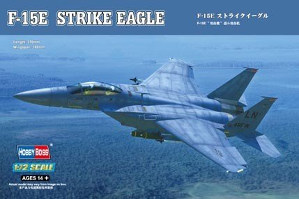 Hobby Boss 80271 F-15E Strike Eagle Strike fighter 1/72