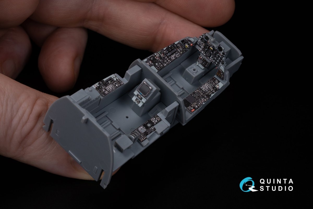 Quinta Studio QD48245 F-4EJ Kai 3D-Printed &amp;amp; coloured Interior on decal paper (ZM SWS) 1/48 – immagine 6