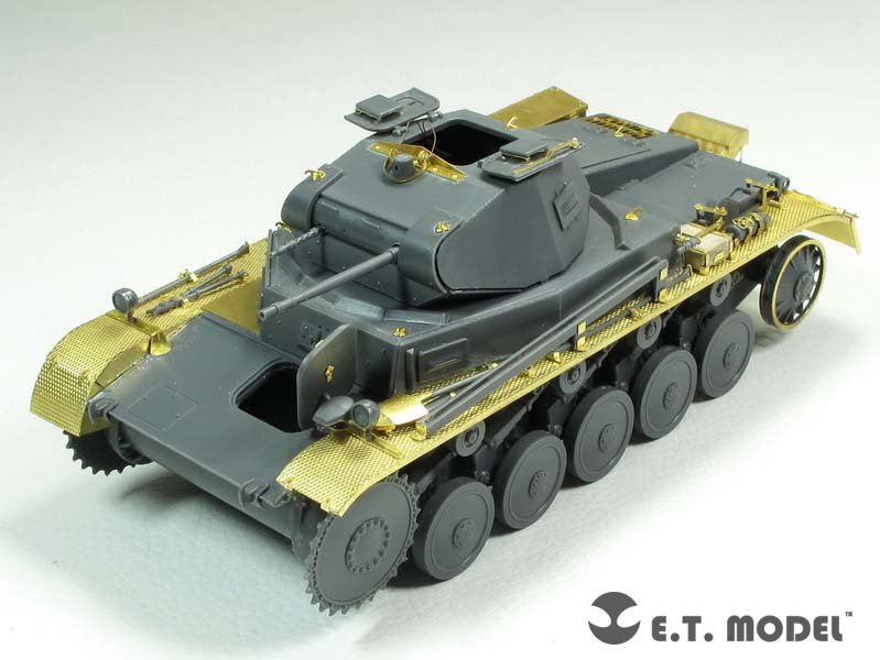E.T. Model E35-185 WWII German Pz.Kpfw.II Ausf.A/B/C Basic (For TAMIYA 35292) 1/35 – immagine 2