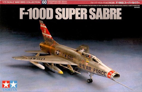 Tamiya 60760 F-100D Super Sabre 1/72