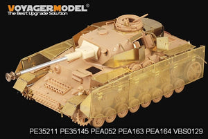 Voyager Model PEA164 WWII German Panzer.IV Ausf.J &amp;quot;Thoma shields&amp;quot; wire mesh schürzen (For All) 1/35 – Bild 6