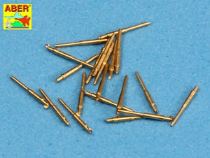 Aber 350L-25 Set of 20 pcs 28 mm (1,1in) L/75Mk.1 barrels for US Navy ships 1/350 – Bild 4