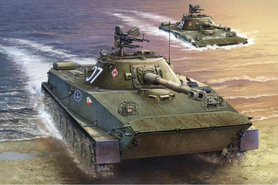 Trumpeter 00382 Polish PT-76B Amphibious Tank 1/35