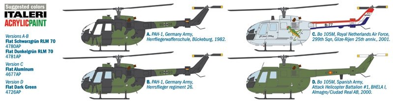 Italeri 2742 BO 105 / PAH.1 1/48 – image 2