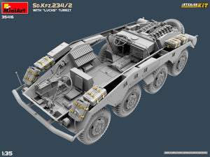 MiniArt 35416 Sd.Kfz.234/2 WITH LUCHS TURRET. INTERIOR KIT 1/35 – image 13