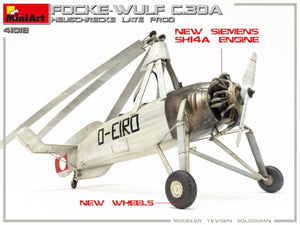 MiniArt 41018 FOCKE-WULF FW C.30A HEUSCHRECKE. LATE PROD 1/35 – immagine 6