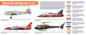 Hataka HTK-CS70 ORANGE LINE – Modern Royal Air Force paint set vol. 3 8x17ml – immagine 3