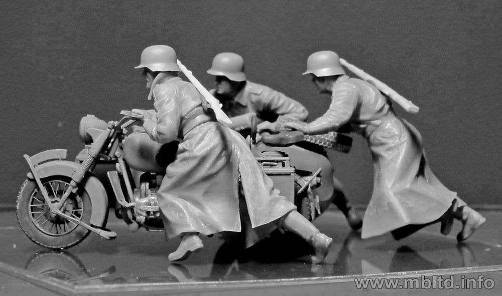 Master Box 35178 German Motorcyclists WWII – zdjęcie 3